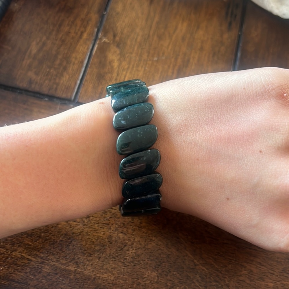 Green adventurine crystal bracelet